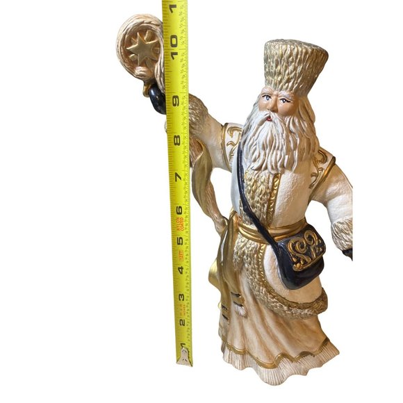 Ceramic Christmas Santa Hand Painted Ceramic - Picture 10 of 12